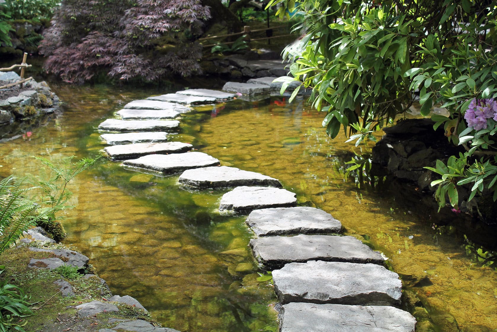 winding stone pathway – Ryno Lawn Care, LLC