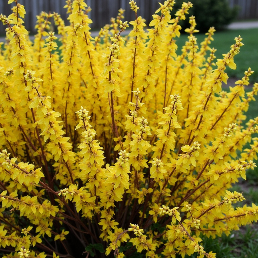 forsythia bush